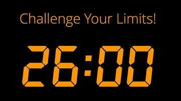 「26 Minutes Timer」 -  With Relaxing Music