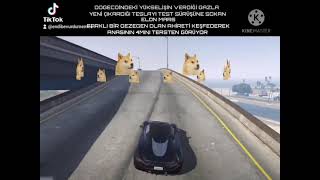 Gta 5 En Di̇be Vurdum Off Nereye Kadar Dogecoi̇ndeki̇ Yükseli̇ş İle Yeni̇ Teslayi Test Eden Elon Mars