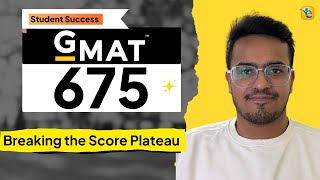 GMAT 675 | With 98th Percentile RC Score