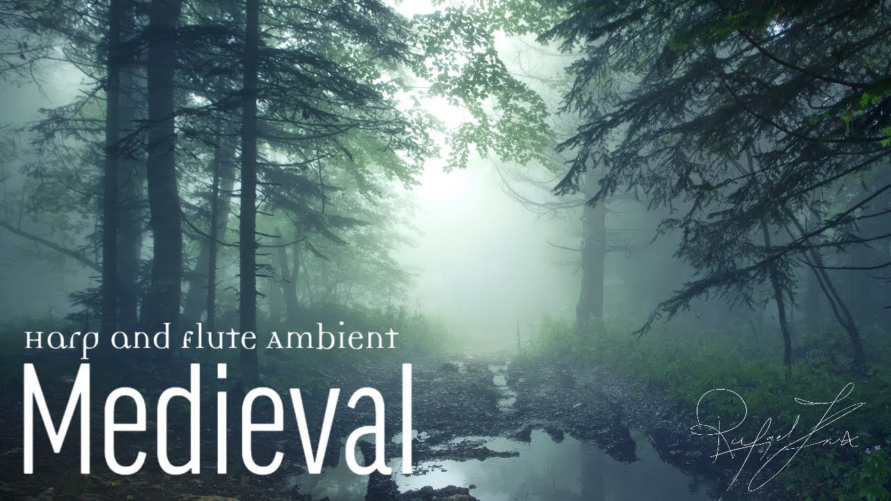Medieval Harp and Flute Ambient | Classical Fantasy Background Music for Videos | Rafael Krux
