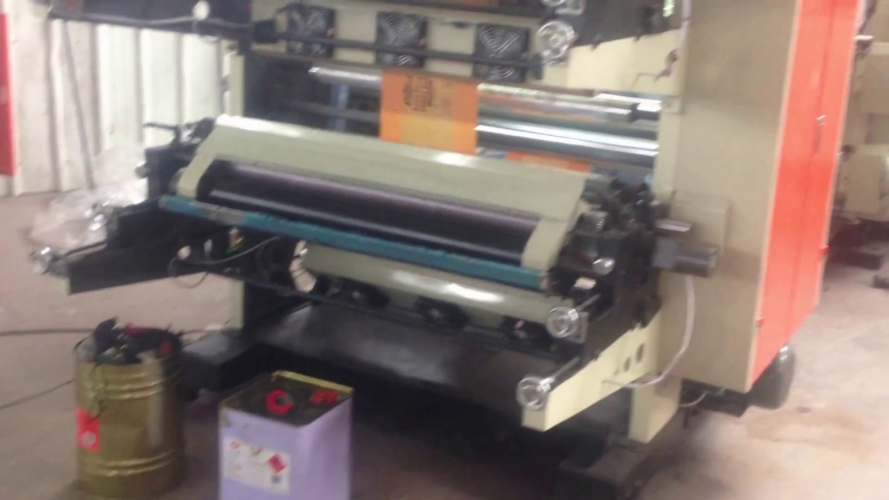 HS-4600 4 Colors Flexo Relief Printing Machine