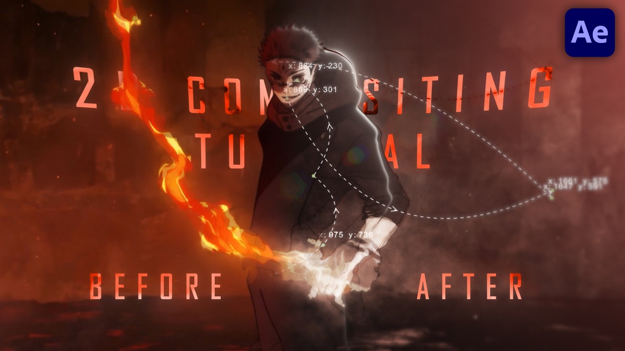 Advanced 2D Compositing Tutorial | After Effects 4K !!! - YouTube