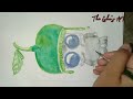 How to drow lemon man cartoonthe eshas art