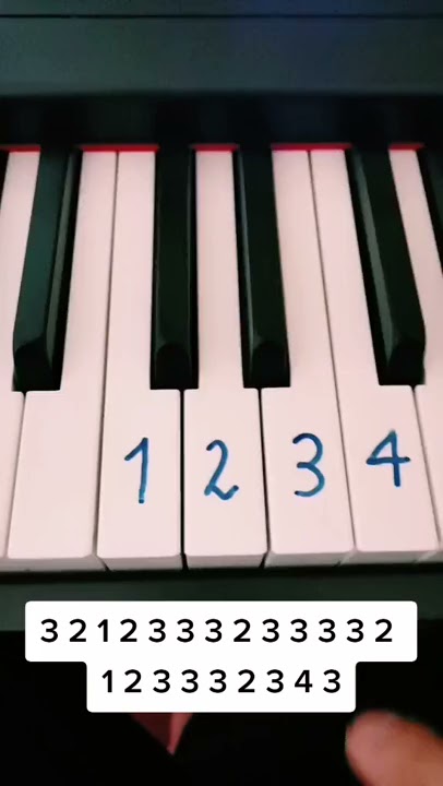 Learn piano || Belajar piano pemula