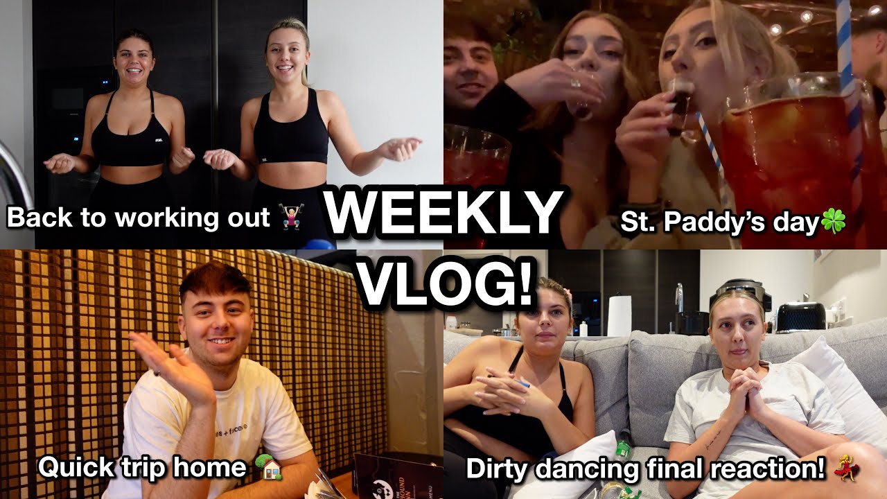 ЕЖЕНЕДЕЛЬНЫЙ ВЛОГ! Подготовка ко дню рождения, выпивка в День Святого Патрика и всё такое!