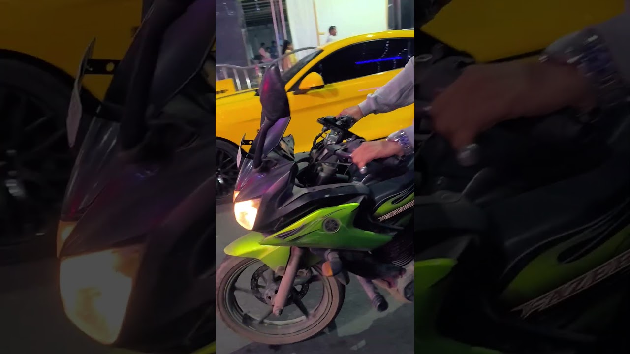 Cars in Bangalore mg road night life 