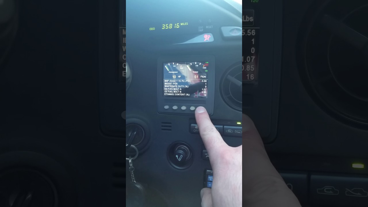 ProEFI Display quick guide