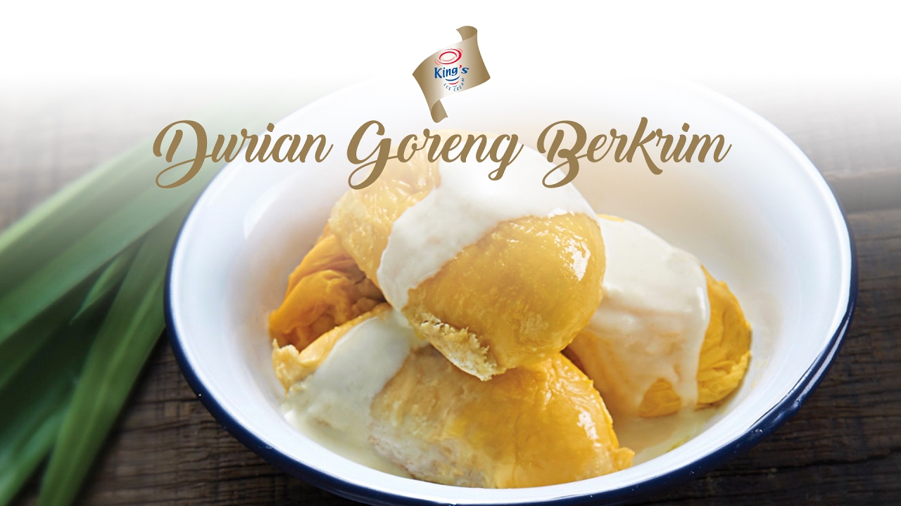 King's Durian Goreng Berkrim - YouTube