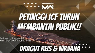 Publik & Legend AUTO LULUH LANTAK DIBANTAII 3 ICF!!! | Modern Warships