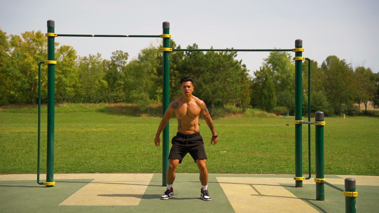 Superset jump lunge & squat YouTube