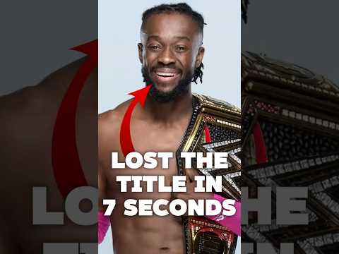 Video KOFI KINGSTON LOST THE WWE TITLE IN 7 SECONDS