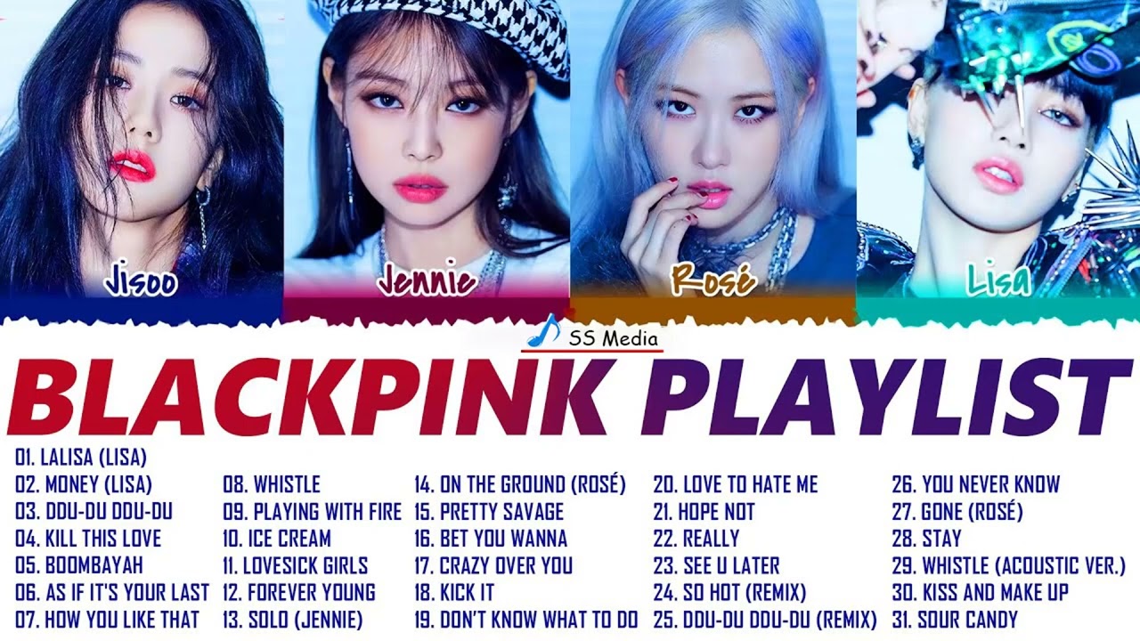 B L A C K P I N K PLAYLIST 2022 UPDATED (ALL SONGS) | 블랙핑크 노래 모음 - YouTube