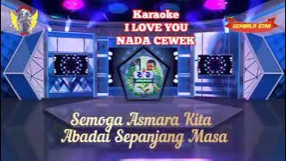 Karaoke I Love You Gerry M Feat Winda F (Nada Cewek)@gembalastar8252