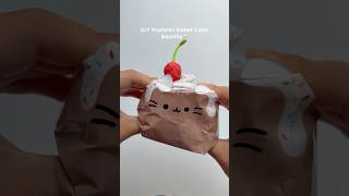 DIY Pusheen Sweet Cube Squishy!🧁 #squishy #craft #craftideas #diycrafts #papercraft #crafts