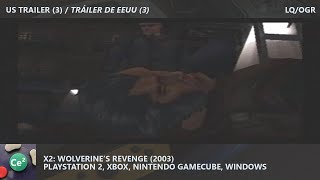 X2: Wolverine's Revenge | PS2/Xbox/GC/PC | 2003 | Video Game US Trailer (3) | LQ/OGR