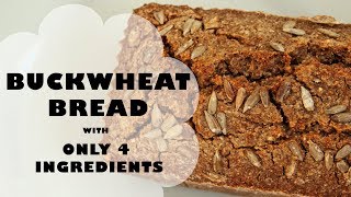 Easy sauerdough buckwheat bread