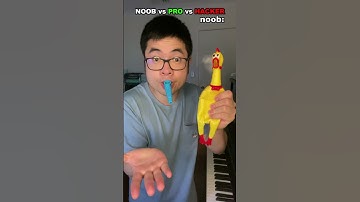 Noob VS Pro VS Hacker -  Chicken Kazoo Cover