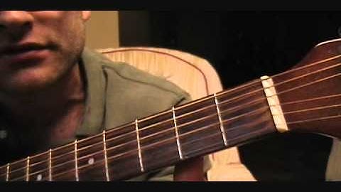 How to play a G major scale open position