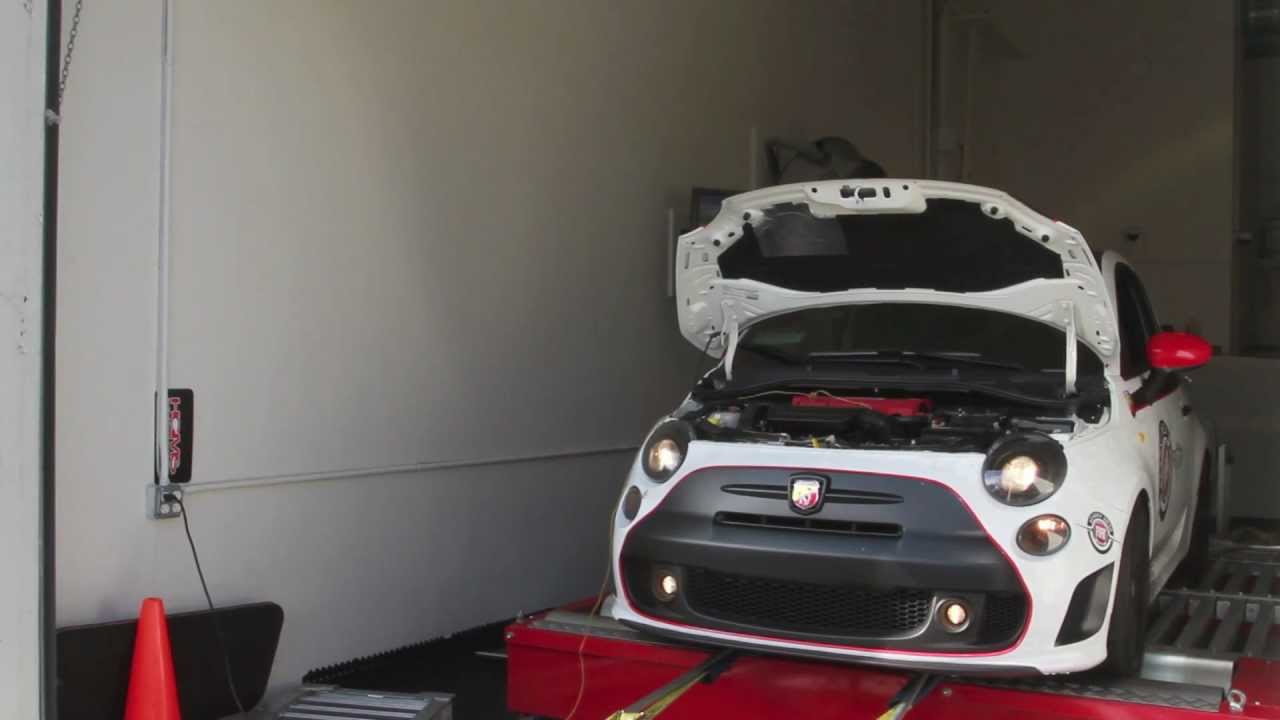 HG Motorsports Fiat 500 Abarth Stock Dyno Baseline