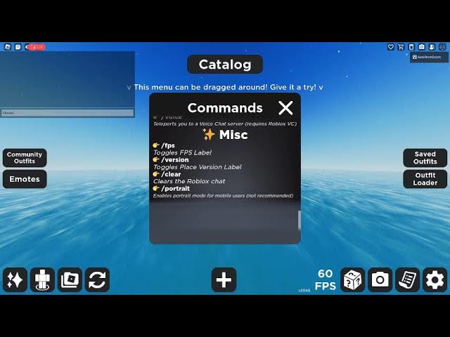 HOW TO FLY IN CATALOG AVATAR CREATOR ( Roblox ) 