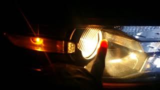 2013 Ford Taurus turn/parking signal LED at night review