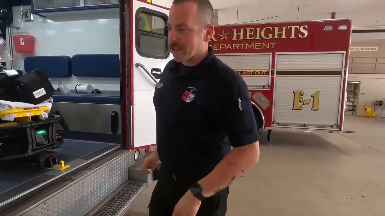 Career Week - Fire Department Tour with Firefighter Stuart Kiefer