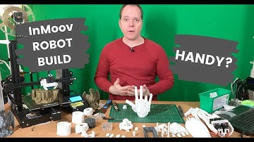 How to build InMoov Robot pt 2   Hands part 1