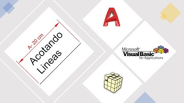 31. VBA AutoCAD - Acotando Lineas automaticamente