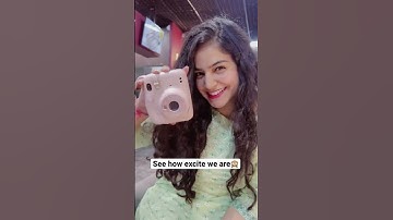 Meet my new polaroid camera ❤️ #vaaran #shorts #vassundhara #polaroid