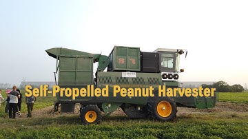 Self Propelled Peanut Harvester Peanut Harvester Machine for sale
