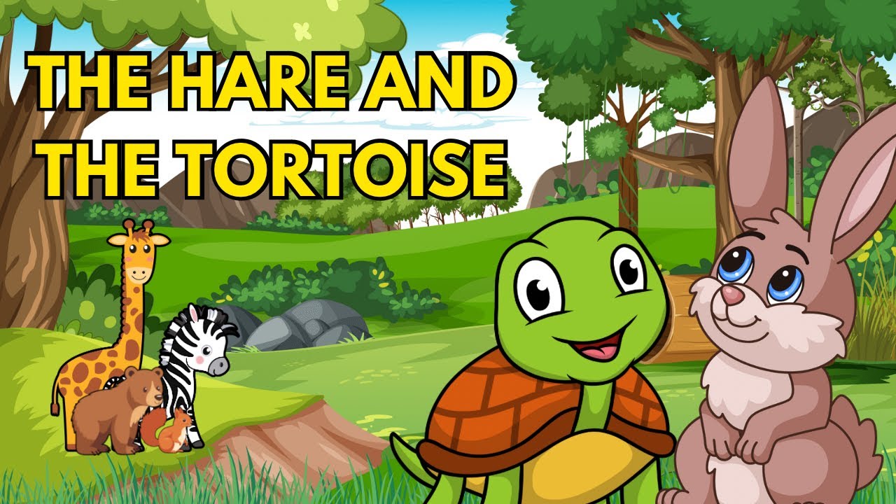 The Hare and The Tortoise | Moral of The Story Lesson for Kids - YouTube