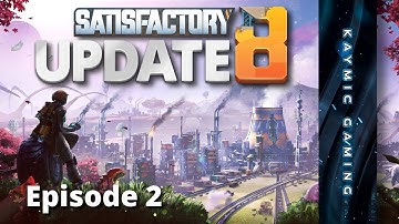 SATISFACTORY - Making Basic Starting Factory - Let