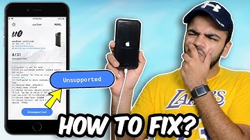 How to FIX Unc0ver JAILBREAK Errors & Downgrade to iOS 13.5 Jailbreak. Unc0ver Crashing, Unsupported