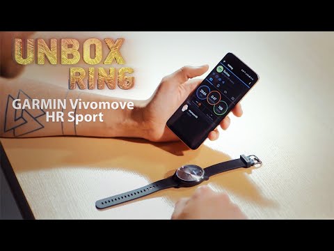 Hibridinis laikrodis | GARMIN Vivomove HR Sport  | Unbox Ring apžvalga