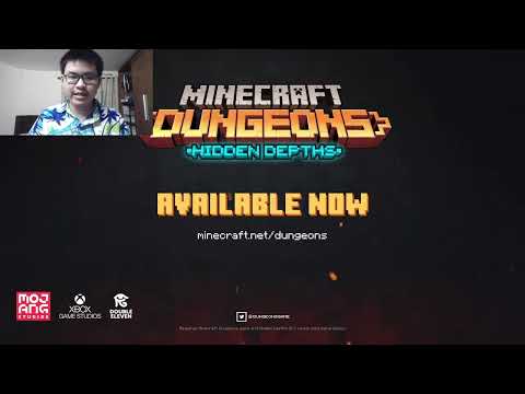 Minecraft Dungeons: Hidden Depths – Official Launch Trailer Reaction (June 18, 2023)