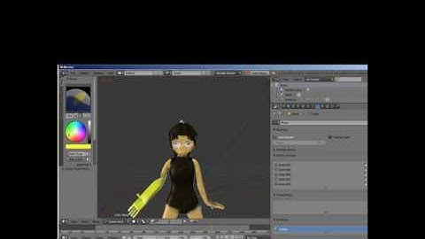 make anime game with blender and unity day 3 part 1