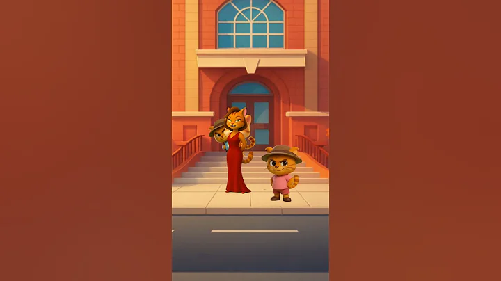 I want to climb on your shoulders🥰 #cartoon #funny #english