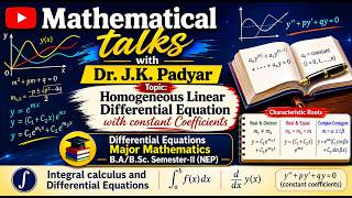 2 -Homogeneous Linear Differential Equation with Constant Coefficient