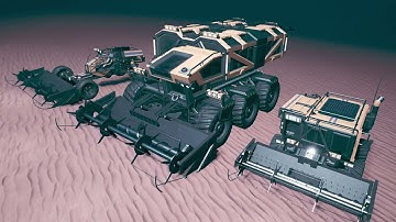 Progress on the Harvester Tractors mod - Satisfactory