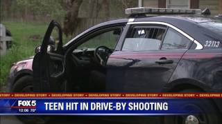 Two teens are recovering after a drive-by shooting in southeast Atl...