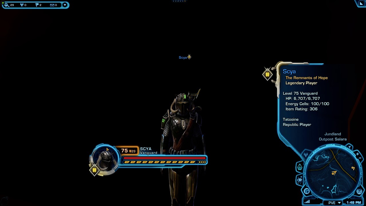 Galactic Command Tier II Flair Preview SWTOR - YouTube