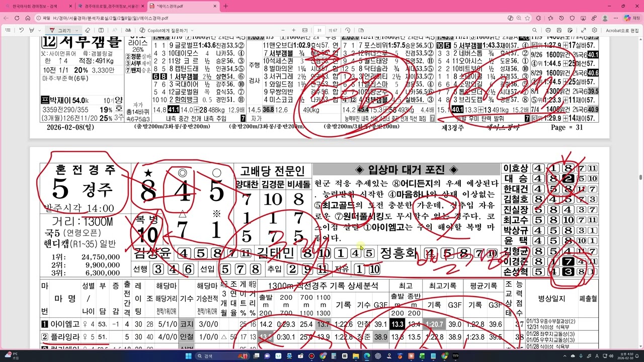 조교영상 예상지보는법 경주영상보는법