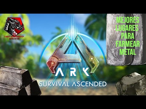 {Las Mejores Ubicaciones Para Farmear Metal} [The Island] [ARK ASCENDED ...