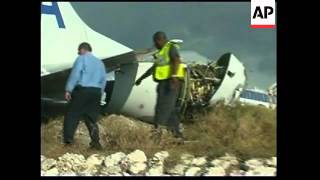 Wrap Aa Plane Overshoots Runway, Injuring Many, Aerials Adds More