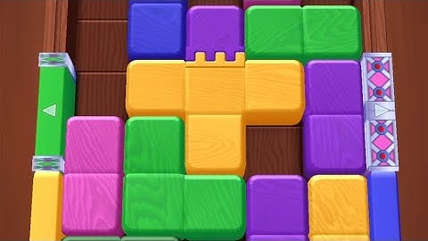 Wood Away Block Jam Level 65 66 67 68 Game Walkthrough Solution - New Update
