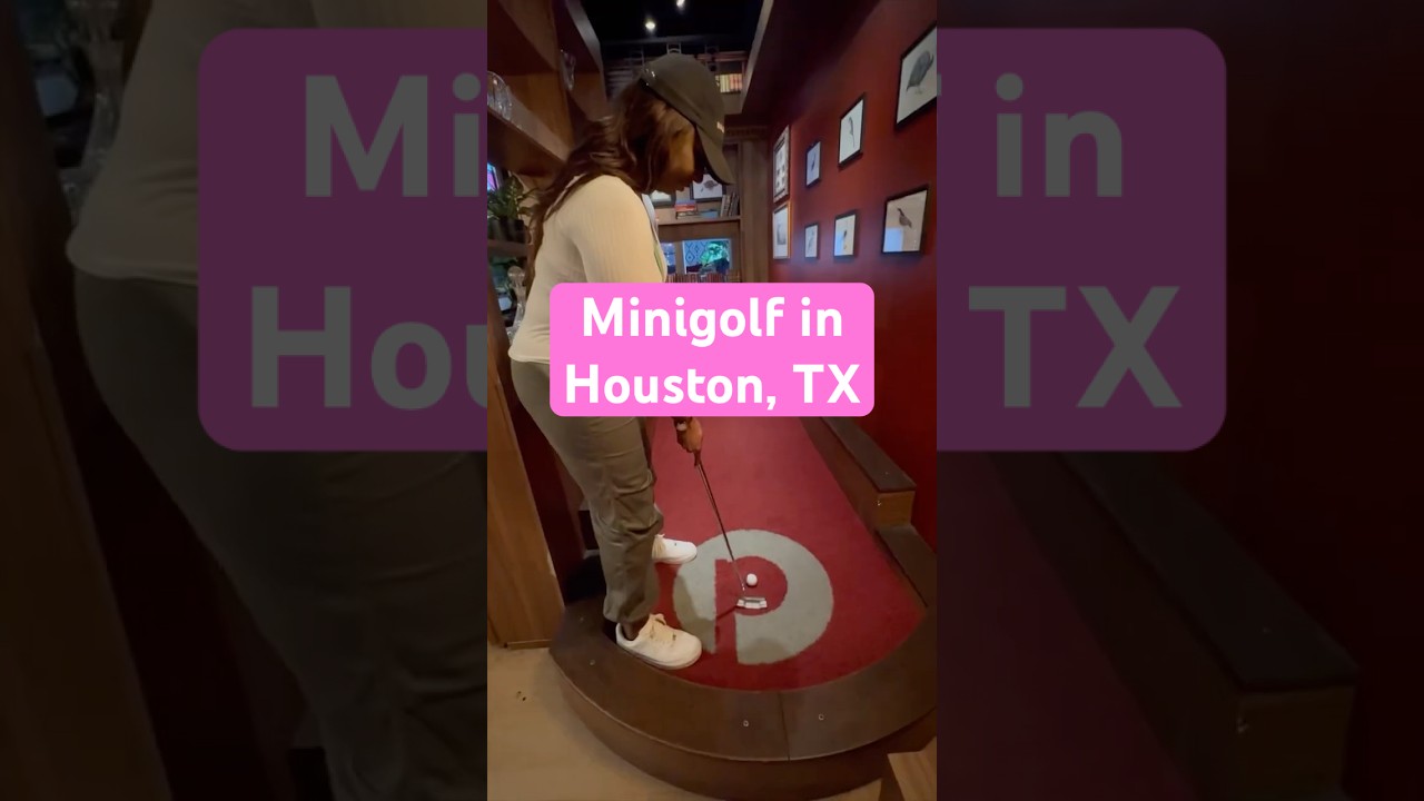 Minigolf in Houston: Puttery Htx Mini Golf and Bar