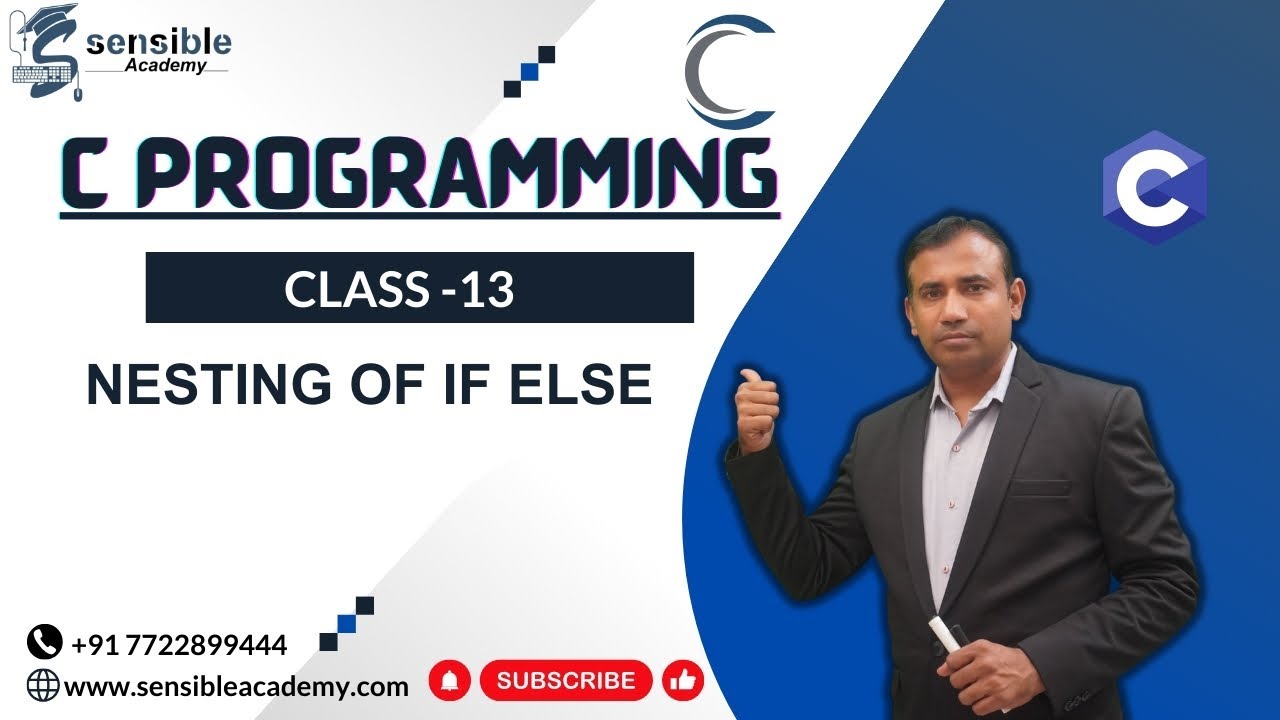 Nesting of if else - YouTube