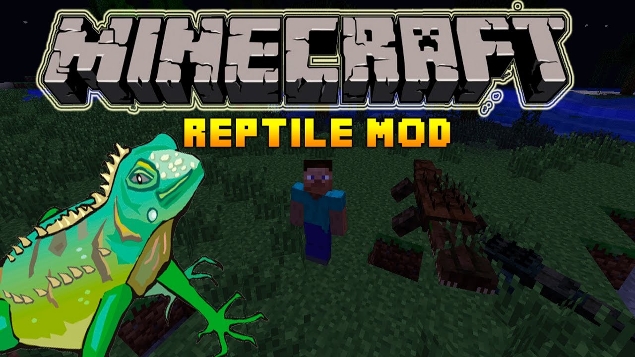 мод для майнкрафт 1.7.2 reptile #5