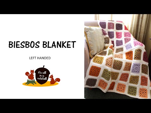 Biesbosch Blanket - Free Crochet Pattern - Left Handed