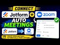 How to Connect JotForm to Zoom | JotForm Zoom Integration Tutorial